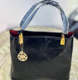 تصویر کیف مجلسی زنانه بزرگ مشکی کد ۳۱۳ 