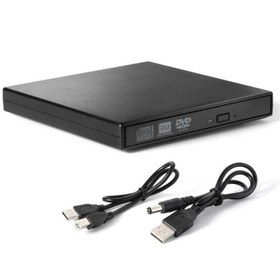 تصویر باکس تبدیل DVD رایتر اینترنال SATA لپ تاپ به اکسترنال USB2.0 برند اچ پی 
