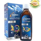 تصویر شربت مولتی ویتامین و امگاسه نوردیک Nordic 