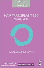 تصویر دانلود کتاب Hair Transplant 360 for Assistants 2nd Edition + Video 