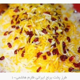 تصویر برنج طارم هاشمی فامیلا درجه یک وزن 4.5 کیلوگرم 