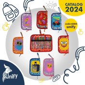 تصویر کیف مداد رنگی یونیفای کد 6004 