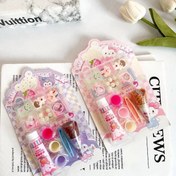 تصویر پک کاردستی بستنی قیفی و کاپ کیک و‌ چسب خامه ای - آبی 