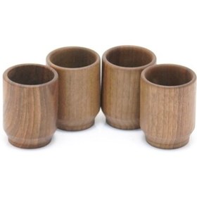 تصویر لیوان چوبی کوکسا 