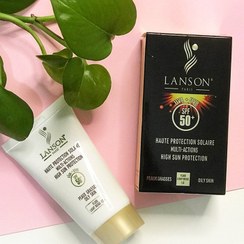 تصویر کرم ضدآفتاب لانسون spf50+ مخصوص پوست چرب و مختلط شماره ۱ Lanson