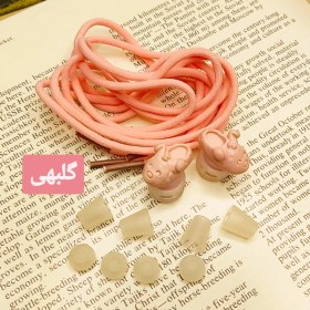 تصویر گیره و بند کفش - گلبهی 