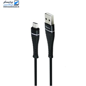 تصویر کابل شارژ و دیتا MICRO-USB اندروید VERITY مدل CB3136A-B 