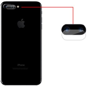 تصویر محافظ لنز دوربین مدل bt-22 مناسب برای گوشی موبایل اپل 7 پلاس iPhone - بی رنگ 