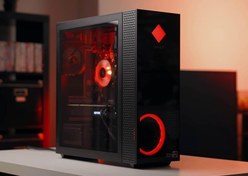 تصویر پوسته کیس گیمینگ HP Omen 30L به همراه پاور کولرمستر 750 وات HP Omen 30L