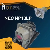 تصویر لامپ ویدئو پروژکتور ان ای سی NEC NP13LP 