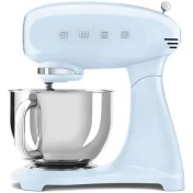 تصویر همزن برقی اسمگ مدل SMF03 آبی پاستیلی Smeg SMF03PB Stand Mixer