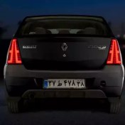 تصویر چراغ خطر عقب رنو ال ۹۰ مدل NEW نئون دودی 