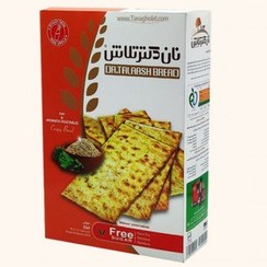 تصویر نان سوخاری دکتر تلاش حاوی جو دوسر و سبزیجات معطر بدون شکر 