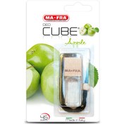 تصویر خوشبو کننده آویز مفرا با رایحه سیب سبز مدل DEO Cube Apple 