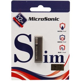 تصویر فلش 32 گیگ میکروسونیک Microsonic SLIM Microsonic SLIM USB 3.0 32GB Flash Memory