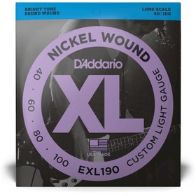 تصویر Custom Light Long Scale Bass Strings سیم گیتار بیس 