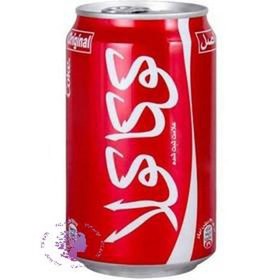 تصویر نوشابه کوکا قوطی 