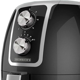 تصویر سرخ‌ کن هنریچ مدل HFR-8211 Henrich twin fryer model HFR-8211