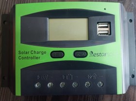 تصویر کنترل شارژ 40 آمپر ریستارسولار RestarSolar 