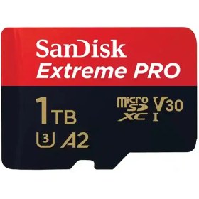 تصویر رم میکرو 1TB گیگ سن دیسک SanDisk Extreme Pro V30 U3 A2 C10 200MB/s 