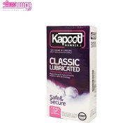 تصویر کاندوم کلاسیک کاپوت مدلLubricated | فروشگاه بهداشتی باز ا Kapoot Classic Lubricated Condoms Kapoot Classic Lubricated Condoms