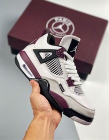 تصویر کتونی جردن فور ۴ رترو پاریس سن ژرمن ،وارداتی ویتنام مستر کوالیتی، Jordan 4 Jordan 4 Retro PSG Paris Saint Germain