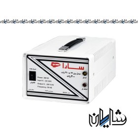 تصویر مبدل برق 24 به 220 ولت 300 وات سارا Power converter 24 to 220 volts 300 watts Sara