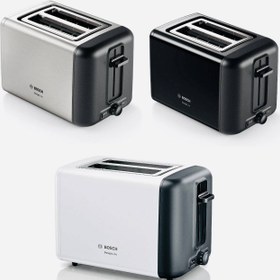 تصویر توستر نان بوش در سه مدل ا Bosch bread toaster in three models Bosch bread toaster in three models