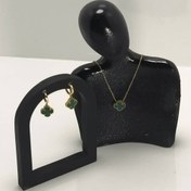 تصویر نیم ست ونکلیف سبز 