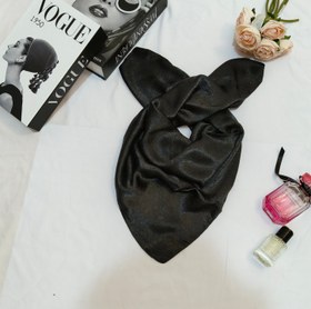 تصویر روسری کوپرا مشکی قواره 75 