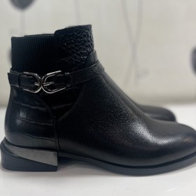 تصویر کفش نیم بوت مدل درین Women's ankle boots, Darin model