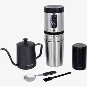 تصویر ست قهوه ساز قابل حمل گرین لاین مدل Portable Coffee Maker 