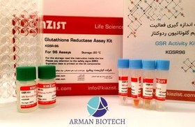 تصویر کیت اندازه گیری فعالیت گلوتاتیون ردوکتاز (GSR) به روش کالریمتری، محصول کیازیست 