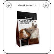 تصویر پلیت غذای بچه خرگوش و خوکچه تاپ فید 