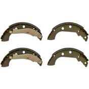 تصویر لنت ترمز عقب اس‌پی‌ال مناسب پژو 405، پژو پارس، سمند SPL-R2589 Rear Brake Shoe Set, 2 Pairs – Compatible with Peugeot 405, Peugeot Pars, Samand