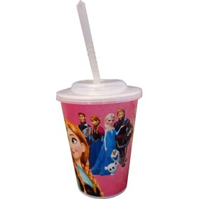 تصویر لیوان نی دار کودک کد F1 