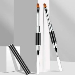 تصویر قلم پلی ژل کاشت ناخن دو طرفه کیفیت B 