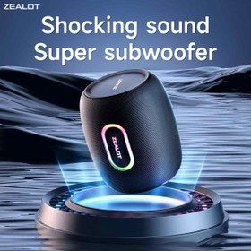 تصویر اسپیکر بلوتوثی ZEALOT مدل S64 ZEALOT S64 SPEAKER