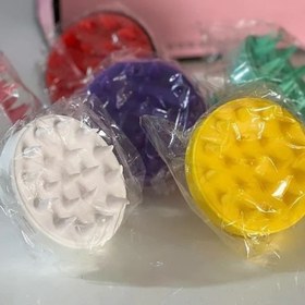 تصویر سرشور سیلیکونی و ماساژور سر 