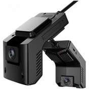 تصویر دوربین ثبت وقایع خودرو مدل 4K 600 AT دو لنز با GPS 