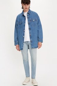 تصویر Levi's شلوار جین مردانه 04511 511 کمر باریک معمولی نخی 