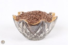 تصویر تخم کتان اردبیل طوطی سانان درجه1 - 500 گرم Linseed