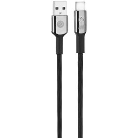 تصویر کابل تبدیل USB به USB-C پرووان مدل PCC380C طول 1 متر کابل تبدیل USB به USB-C USB to Type-C