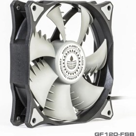 تصویر فن کیس گرین GF120FSB 120mm Case Fan Green GF120FSB 120mm