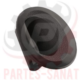 تصویر دستگیره توکار مشکی 087A 