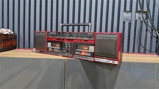 تصویر رادیو ضبط شارپ دولب عتیقه 