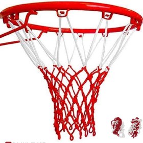 تصویر تور بسکتبال Basketball استاندارد مسابقاتی 2 عددی 