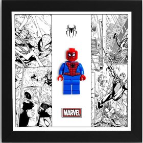 تصویر قاب لگو اسپایدرمن (طرح2) 