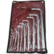 تصویر ست آچار آلن شش گوش واستر فوق بلند مدل VHB025 (مجموعه 9 عددی) 