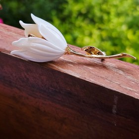 تصویر گلسینه لاله سفید 